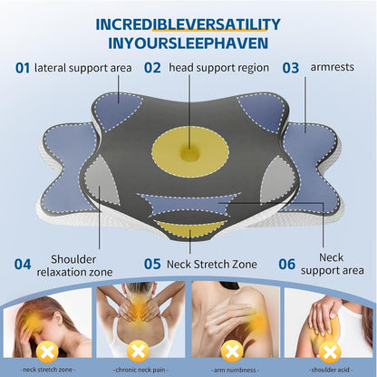 EmergingEra Almohada Cervical Anti-Dolor