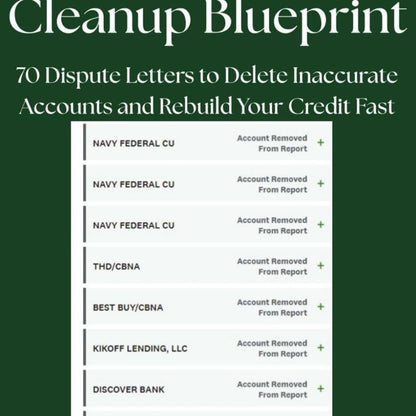 EmergingEra™ Credit Cleanup Blueprint - EmergingEra™