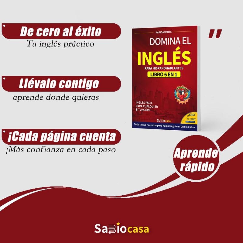 EmergingEra™ Domina el Inglés 6 en 1 - EmergingEra™