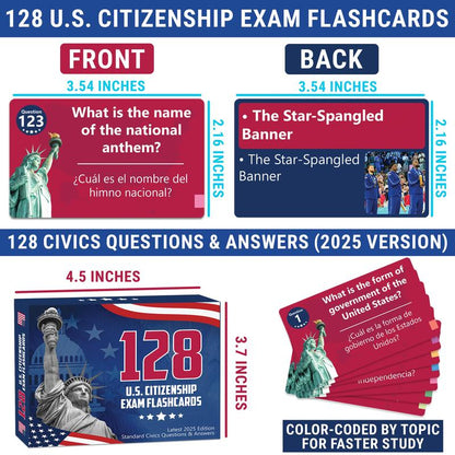 EmergingEra™ Tarjetas de Ciudadanía Americana - EmergingEra™