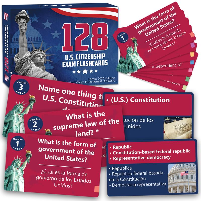 EmergingEra™ Tarjetas de Ciudadanía Americana - EmergingEra™