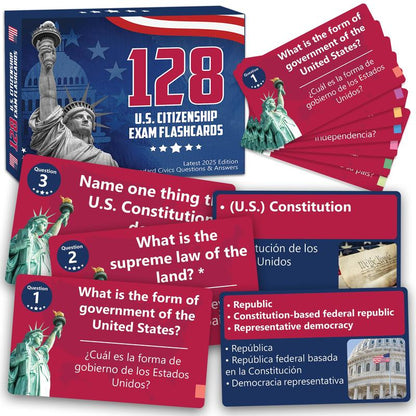 EmergingEra™ Tarjetas de Ciudadanía Americana - EmergingEra™