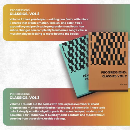 The Progressions Bundle: Classics Vol. 1–3 by Jeffrey Kunde - EmergingEra™